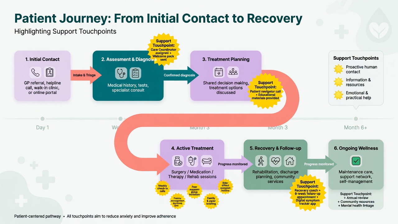 ** Patient journey map for spine surgery medical tourism in Thailand